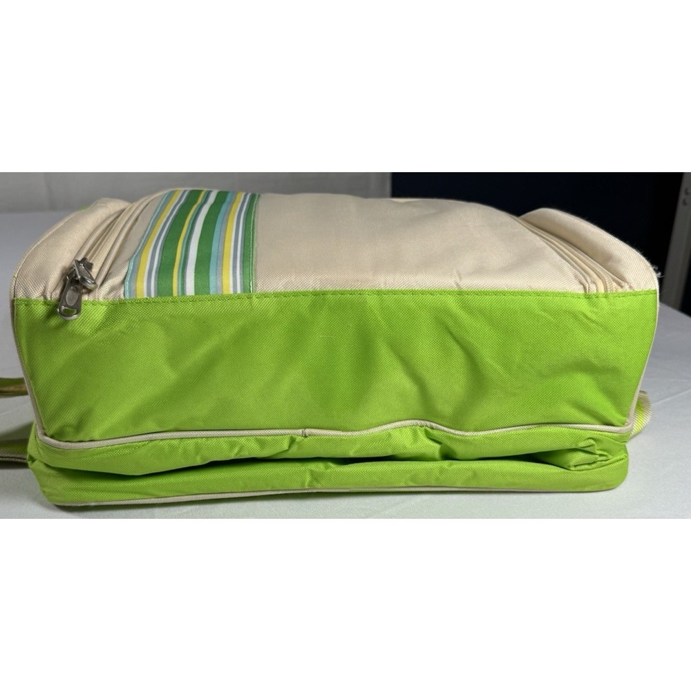 Picnic Bag Pack 4 Person‎ IBM company Hamper Cooler Mugs Plates Cutlery Travel - Picture 12 of 16